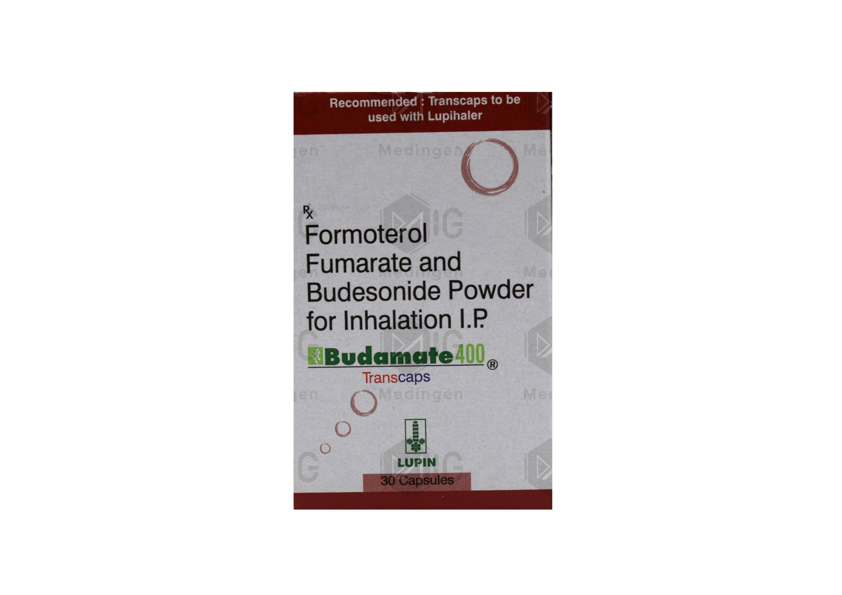 BUDAMATE 400MG CAPSULE